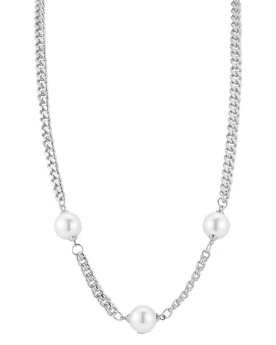 Glaze Jewelry Station Necklace In Metallic