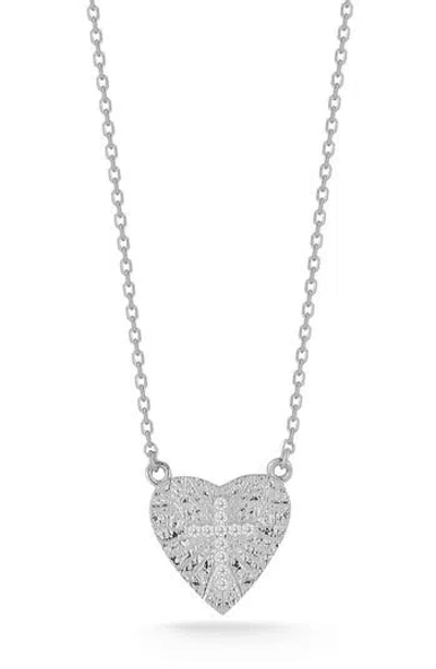 Glaze Jewelry Sterling Silver Heart Pendant Necklace