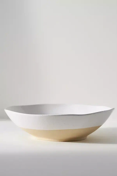 Glazed Garage High Tide Serving Bowl In Neutral