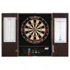 Gld Products Metropolitan Mocha Steel Tip Dartboard Cabinet