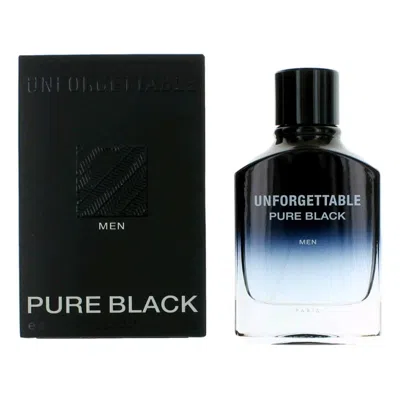 Glenn Perri Men's Unforgettable Pure Black Edt Spray 3.4 oz Fragrances 3700134410009