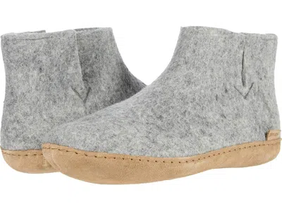 Glerups Wool Boot Leather Outsole Shoes Grey : Eu 47 (us In Gray