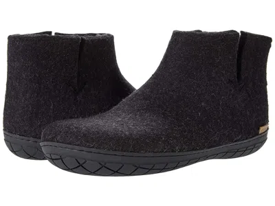 Glerups Wool Boot Rubber Outsole Shoes Charcoal/black Rubber: Eu 36 (us Men's 5 - Women's 6) Medium
