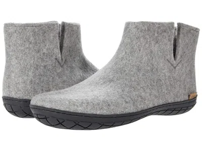 Glerups Wool Boot Rubber Outsole Shoes Grey/black Rubber : Eu 36 (us