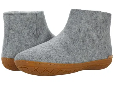 Glerups Wool Boot Rubber Outsole Shoes Grey/honey Rubber : Eu 41 (us