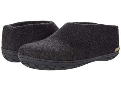 Glerups Wool Shoe Rubber Outsole Shoes Charcoal/black Rubber : Eu 51 (us