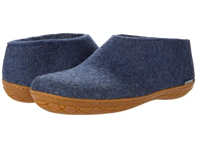 Glerups Wool Shoe Rubber Outsole Shoes Denim/honey Rubber : Eu 51 (us