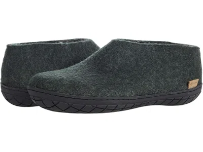 Glerups Wool Shoe Rubber Outsole Shoes Forest/black Rubber : Eu 51 (us