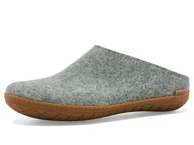 Glerups Wool Slip-on Rubber Outsole Men's Shoes Forest Green: Eu 42 (us Men's 9 - Women's 11) Medium
