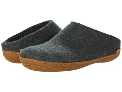 Glerups Wool Slip-on Rubber Outsole Shoes Forest/honey Rubber : Eu 51 (us