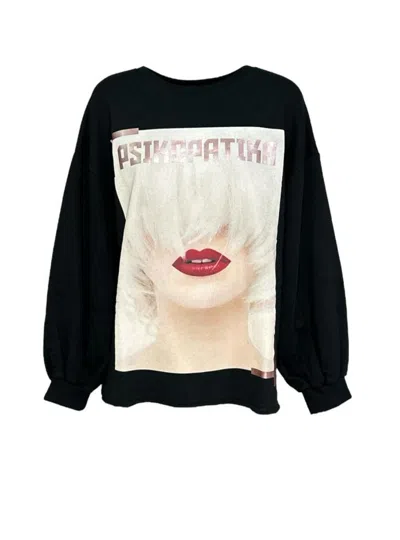 Gli Psicopatici Women's Sweatshirt -  In Black