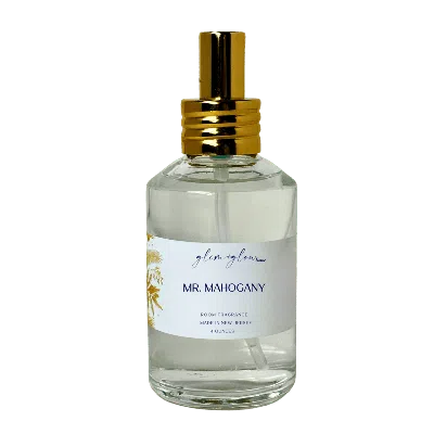 Glimandglow Mr. Mahogany Room Fragrance In Gold