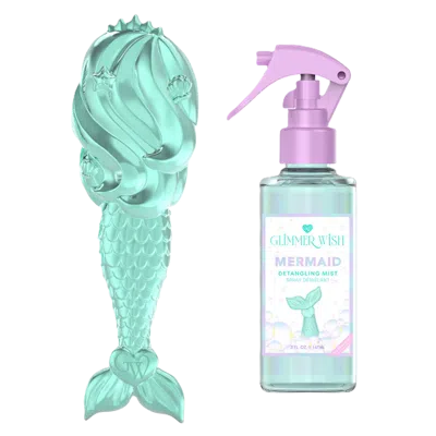 Glimmer Wish Mermaid Hair Detangling Kit