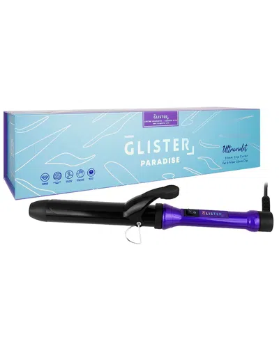 Glister Paradise 32mm Max Volume Clip Curling Wand In White