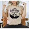 Glittering South Welcome To Virgin River Jack's Bar Graphic Tee In Sand In Beige