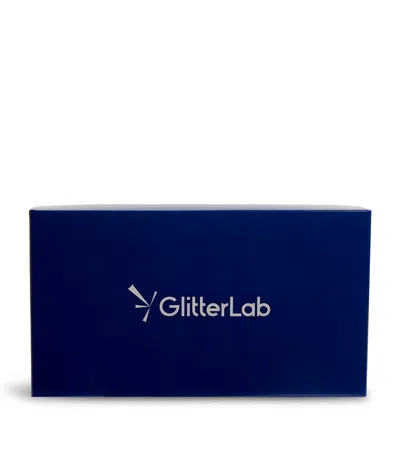 Glitterlab Opalescent Butterfly Tree Decoration In Blue