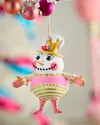 Glitterville Baby Holly Jolly Christmas Ornament In Pink