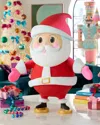 Glitterville Baby Papa Noel Tabletop Christmas Decoration In Red
