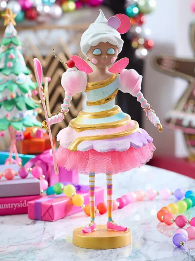 Glitterville Brown Lickowish Tabletop Figurine In Multi