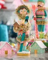 Glitterville Here We Come A Wafflin' Beba Nutcracker Tabletop Figurine In Multi