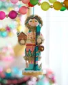 Glitterville Here We Come A Waffling Beba Christmas Ornament