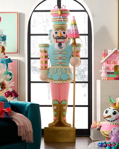 Glitterville Major Macaron 58" Life-size Christmas Display In Multi