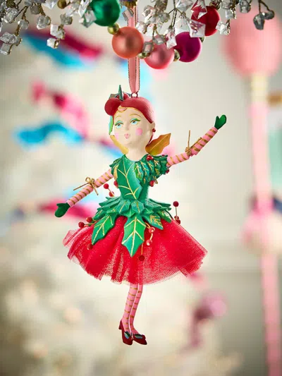 Glitterville Meri Beri Ornament In Multi