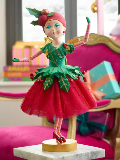 Glitterville Miss Meri Beri Tabletop Figurine In Multi