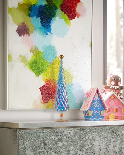 Glitterville Opalescence 22" Glass Tree, Medium