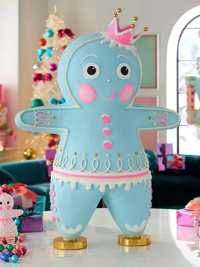 Glitterville The Gingers Dough Figurine In Blue