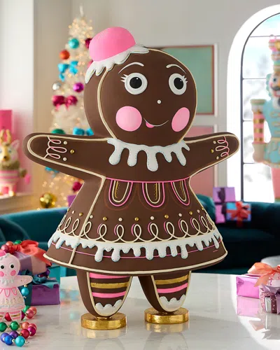 Glitterville The Gingers Tabletop Christmas Decoration, Dippsy In Multi