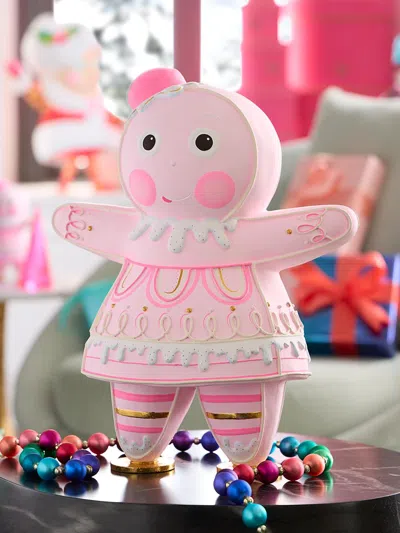 Glitterville The Rainbow Gingers Tabletop Decoration In Multi