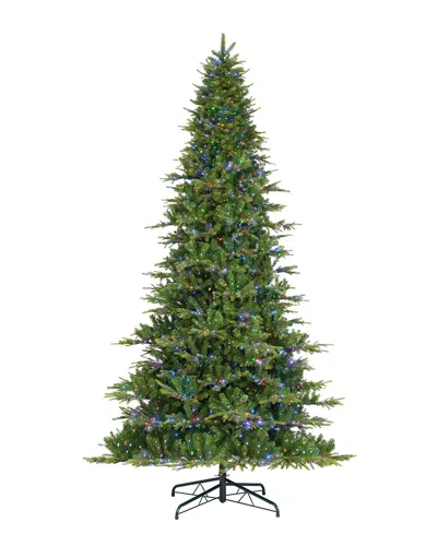 Glitzhome 11ft Pre-lit Full Fir Christmas Tree In Green