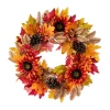 Glitzhome 24"d Fall Sunflower In Multi