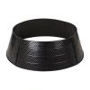 Glitzhome 3.3ft Metal Christmas Tree Collar In Black