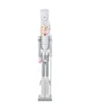 Glitzhome 42" Wooden Christmas Soldier Nutcracker In Multi