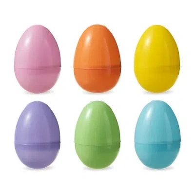 Glitzhome 60-pc. Plastic Fillable Easter Eggs In Blue