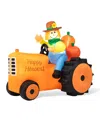 Glitzhome 7' Fall Lighted Inflatable Tractor Decor In Multi