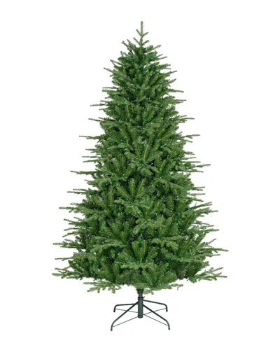 Glitzhome 7ft Pre-lit Full Fir Christmas Tree In Green