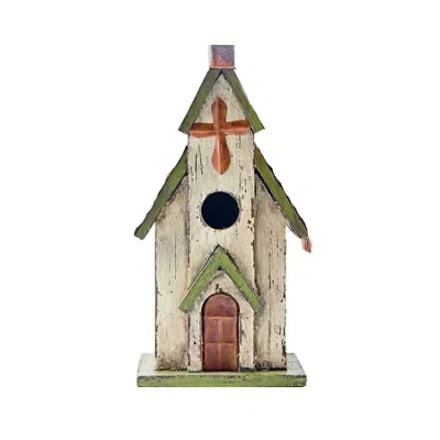 Glitzhome Bird House In Multi