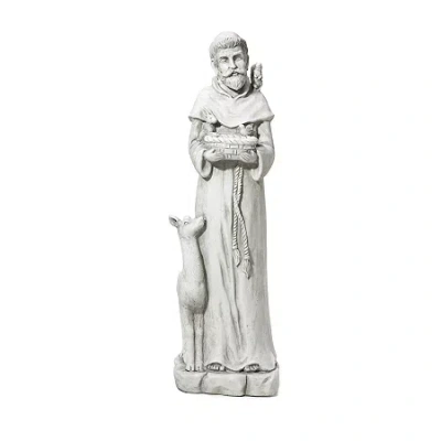 Glitzhome Figurine In Gray