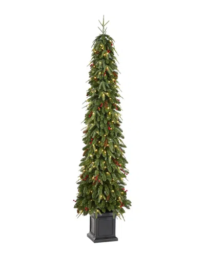 Glitzhome Handmade Green Porch Tree
