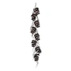 Glitzhome Lighted Bat Halloween Garland In Black