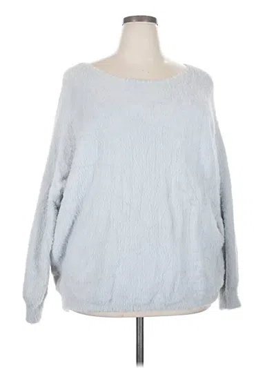 Pre-owned Glitzy Girlz Pullover Sweater In Blue