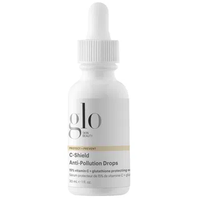 Glo Skin Beauty C-shield Anti-pollution Drops 15 Vitamin C Glutathione Protecting Serum 1 Fl. Oz.