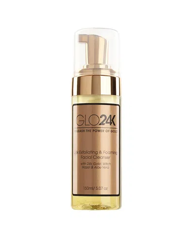 Glo24k 5.07oz 24k Exfoliating Foaming Cleanser In Multi