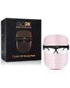 Glo24k 7-in-1 Led Light Therapy Mask In Pink