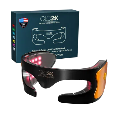 Glo24k Bionic 7 Color Led Eye Care Mask