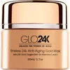 GLO24K UNLEASH THE POWER OF GOLD GLO24K UNLEASH THE POWER OF GOLD TIMELESS 24K ANTI-AGING GOLD MASK
