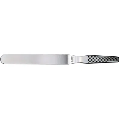 Global 10" Cranked Spatula / Offset Palette Knife In Silver